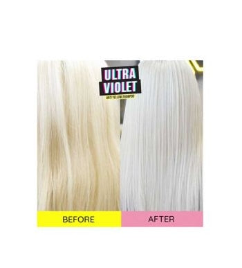 Shampoing Ultra Violet Anti Jaune - Cheveux Blonds ou Blancs - Crazy Color - 2