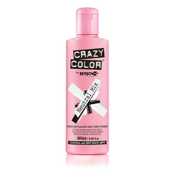 Teinture semi permanente sans ammoniaque 100ml - Crazy Color : 31 - Neutral mix - 1