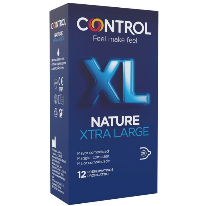 Préservatifs Adapta Nature Xl 12 Unités - Control - 1