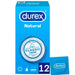 Préservatifs Natural Plus - 12 Uds - Durex - 1