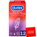 Préservatifs Sensitive Total Contact - Durex : 12uds - 1