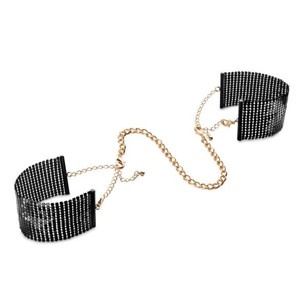 Menottes Desir Metallic Mesh Noir Métallisé. - Désir métallique - Bijoux - 1