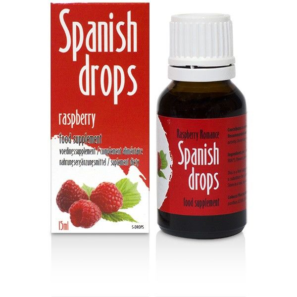 Spanish Drops Gouttes Stimulantes Framboise Romantique - Pharma - Cobeco - 2