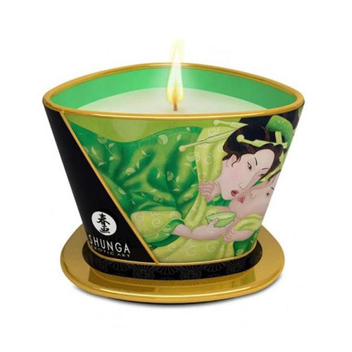 Mini Caresse by Candelight Vela Masaje Té Verde 170ml - Bougies - Shunga - 1