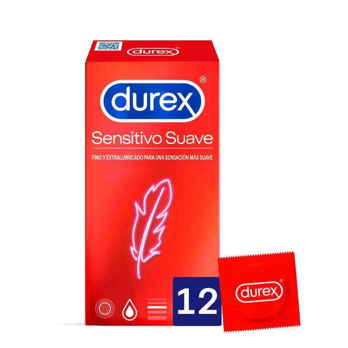 Préservatifs doux sensibles - Durex : 12 unidades - 1