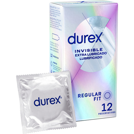 Durex Invisible Extra Lubrifié 12 unités - Durex - 2