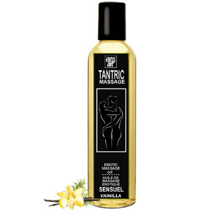 Huile de Massage Tantrique Naturelle Art et Vanille Aphrodisiaque 100ml -art - Eros - 1