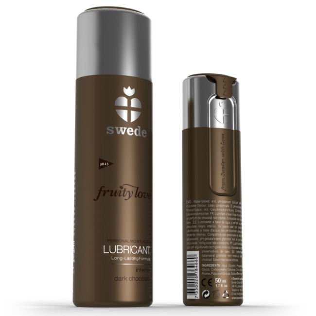Fruity Love Chocolat Noir Lubrifiant 100 ml - Swede - 1