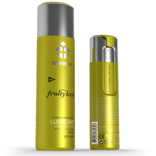 Lubrifiant Fruity Love Pomme Dorée et Vanille 50 ml - Swede - 1
