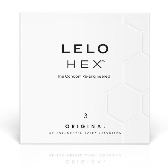 Préservatifs Hex Box 3 Unités - Lelo - 1