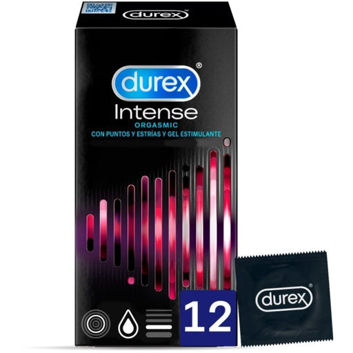 Préservatifs orgasmiques intenses - 12 unités - Durex - 1