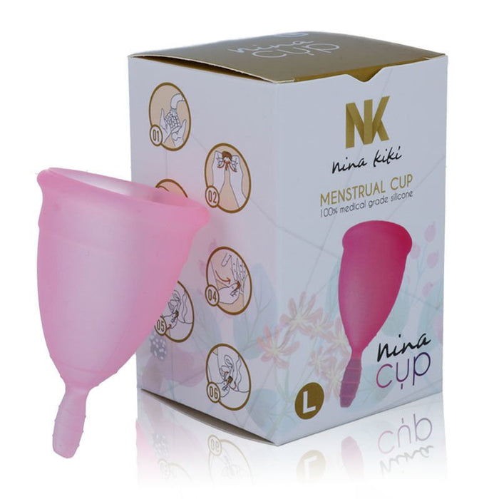 Nina Cup Coupe Menstruelle Taille L Rose - Nina Kiki - Nina Kikí - 4