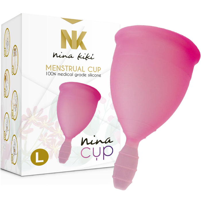 Nina Cup Coupe Menstruelle Taille L Rose - Nina Kiki - Nina Kikí - 8