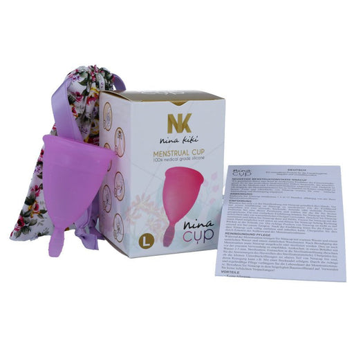 Nina Cup Coupe Menstruelle Taille L Lilas - Nina Kiki - Nina Kikí - 1