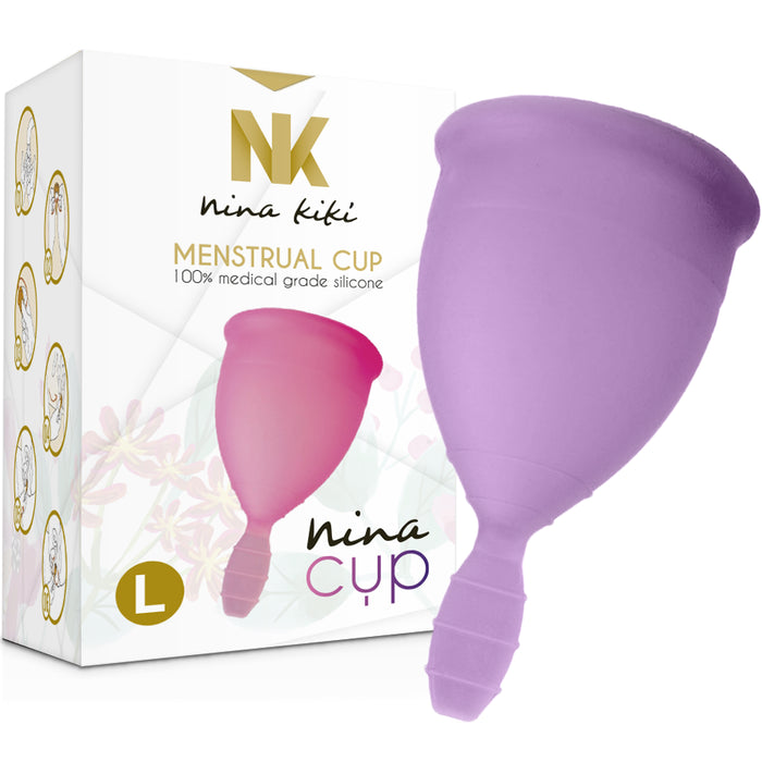 Nina Cup Coupe Menstruelle Taille L Lilas - Nina Kiki - Nina Kikí - 4