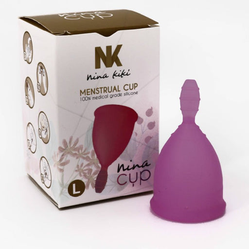 Nina Cup Coupe Menstruelle Taille L Lilas 6 + 1 Offert - Nina Kiki - Nina Kikí - 1