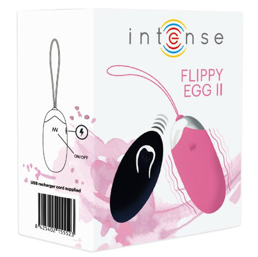 Oeuf rechargeable télécommandé Flippy Ii rose - Jouets pour couples - Intense - 2