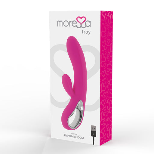 Vibrador Premium Silicone Troie - Moressa - 2