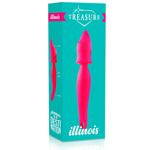 Stimulateur rose en silicone Illinois - Treasure - 1