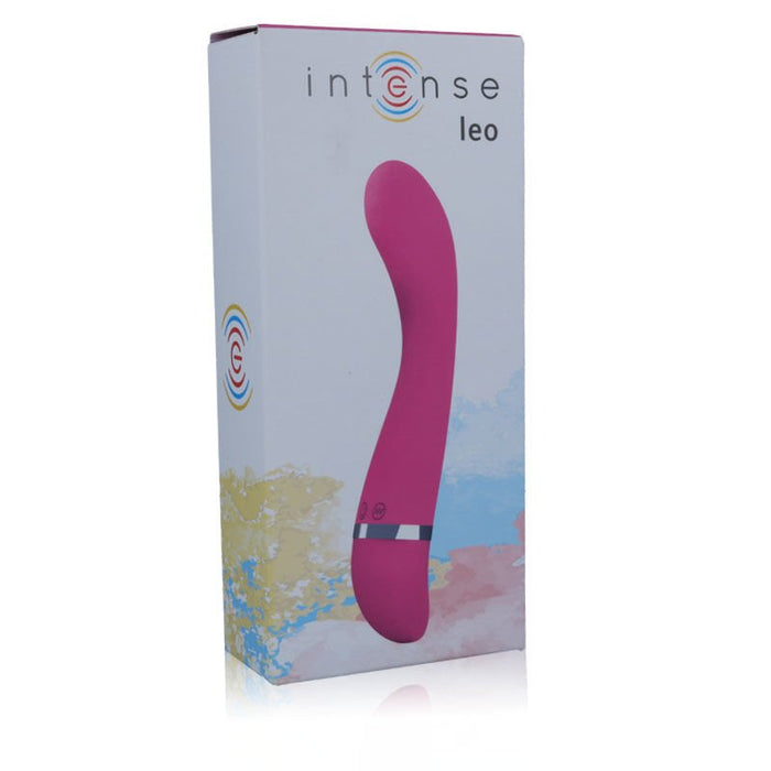 Vibromasseur luxe en silicone rose Leo - Fun - Intense - 1