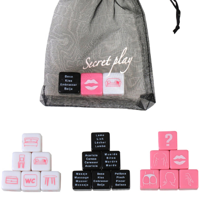 Jeu 3 dés (es/pt/en/fr) - Secretplay 100% Games - Secret Play - 1