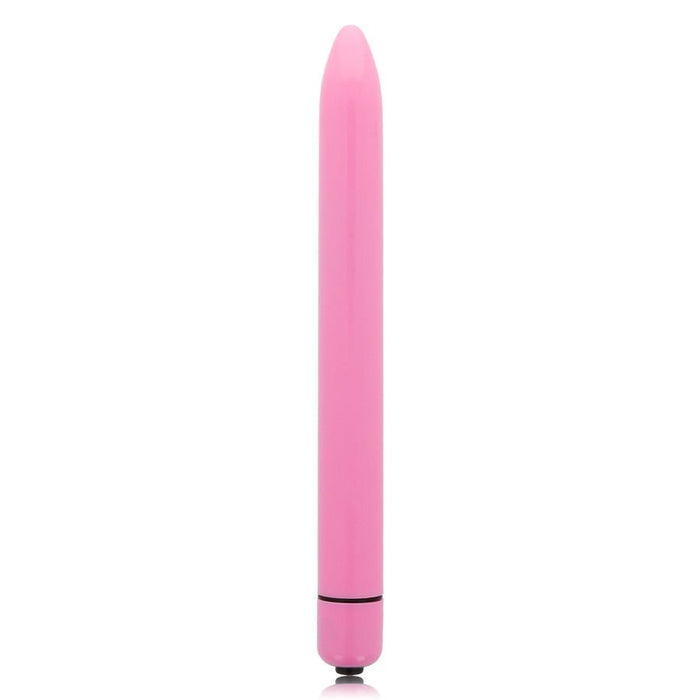 Glossy - Slim Vibrant Rose Vibrator - Glossy - 1