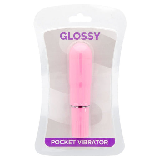 Vibromasseur de poche rose intense - Glossy - 2