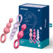 Set de 3 plugs anaux tricolores - Satisfyer - 2