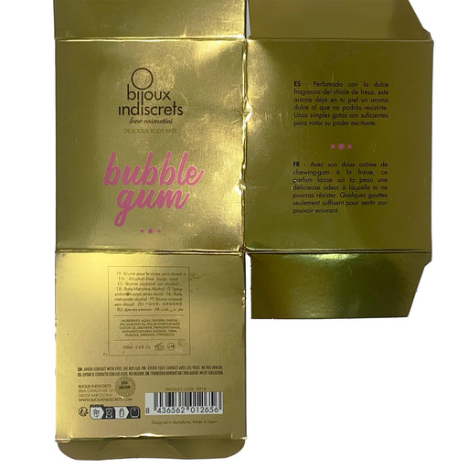 Bubble Gum Brume Corporelle Saveur Fraise Bubble Gum 100 ml - Love Cosmetiques - Bijoux - 2