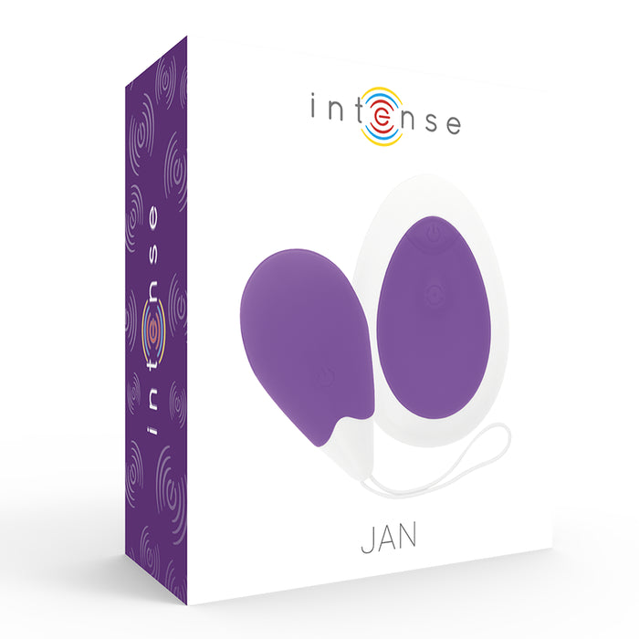 Jan Egg Vibromasseur Télécommande Lilas - Couples Toys - Intense - 6
