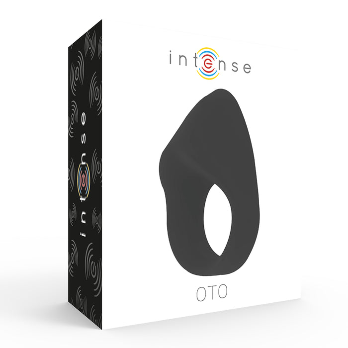 Oto Anneau Vibrant Rechargeable Noir - Couples Toys - Intense - 2