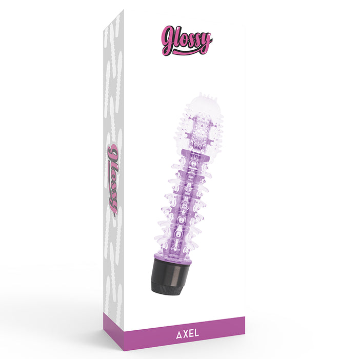 Vibromasseur Axel Lilas - Glossy - 5