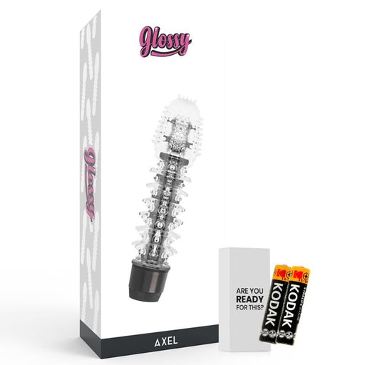 Vibromasseur Axel Noir - Glossy - 1