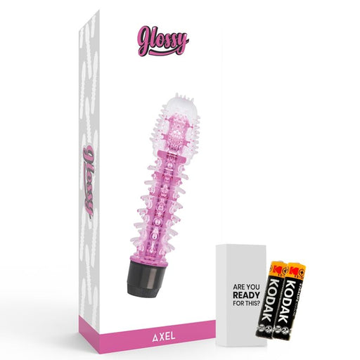 Vibromasseur rose Axel - Glossy - 1