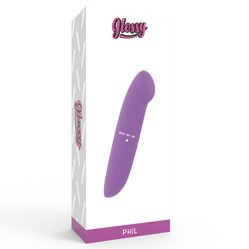 Glossy Phil Vibromasseur Violet - Glossy - 1