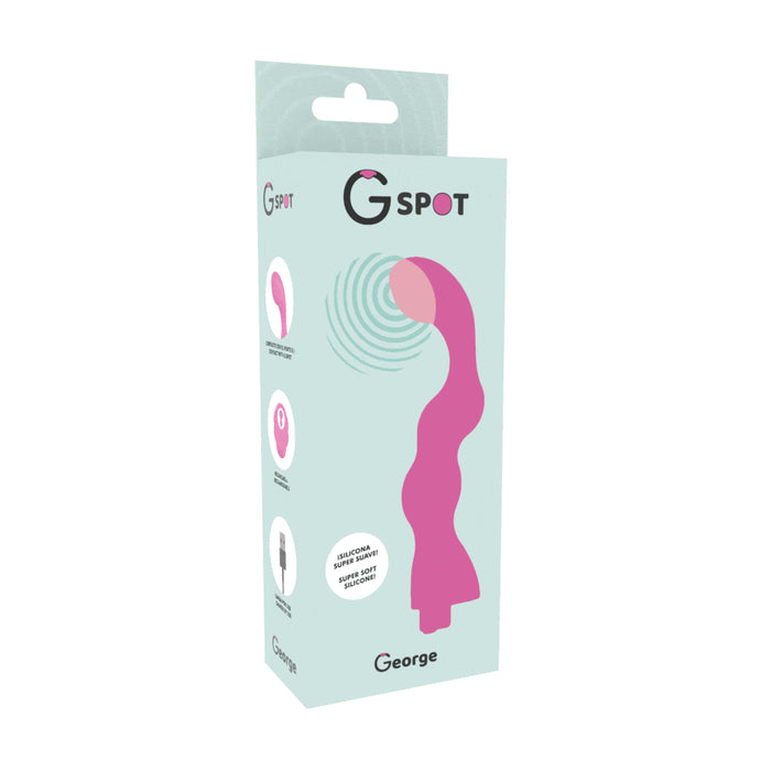 Vibromasseur pour point G rose George - G-spot - 5