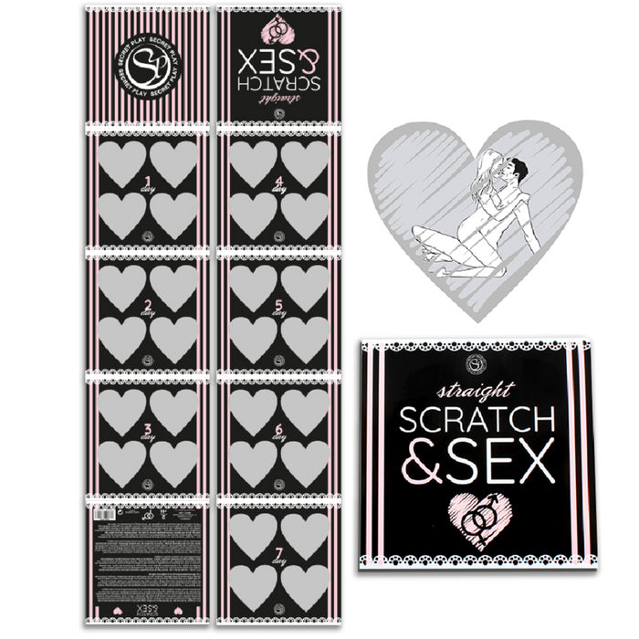 Jeu Scratch &amp; Sex Straight Couples (es/en/fr/pt/de) - Secretplay 100% Games - Secret Play - 1