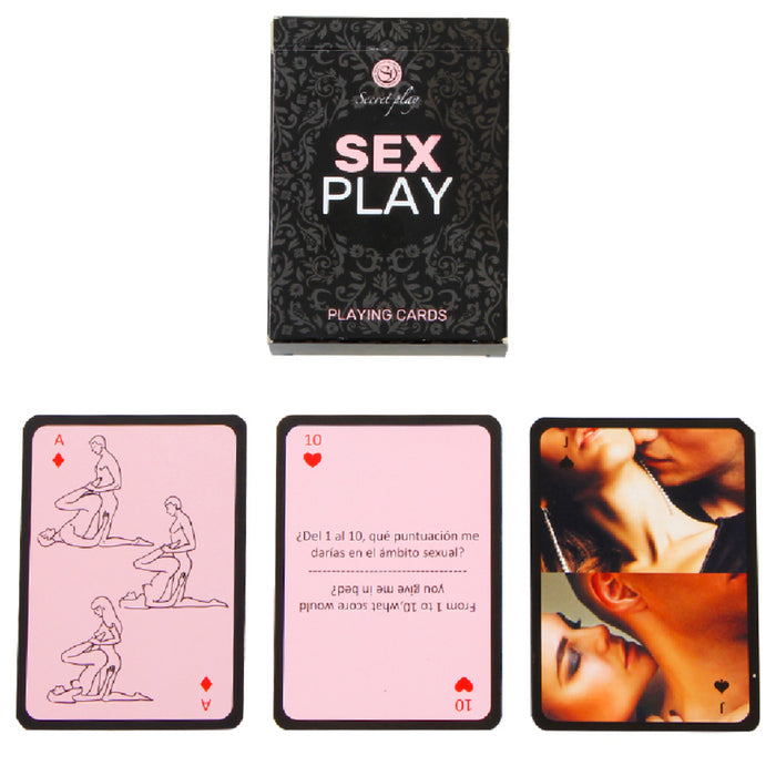 Sex Play Card Game Es/fr - Secretplay 100% Games - Secret Play - 1