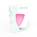 Coupe Menstruelle Silicone Taille L Rose - Stercup - 3