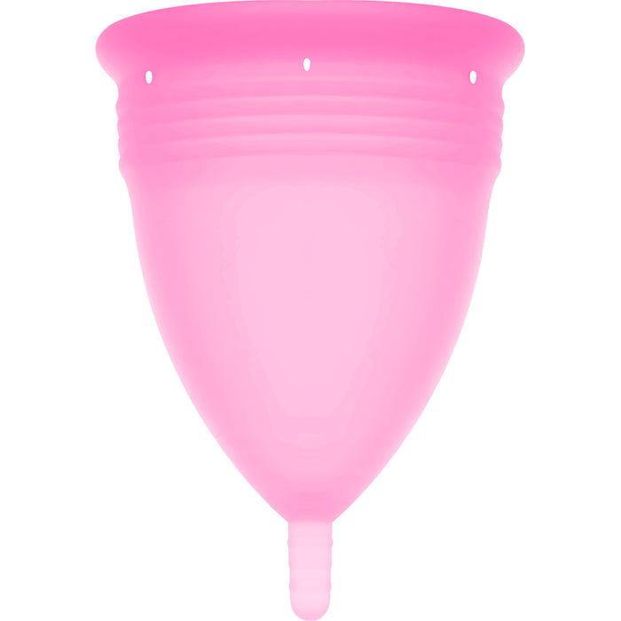 Coupe Menstruelle Silicone Taille L Rose - Stercup - 4