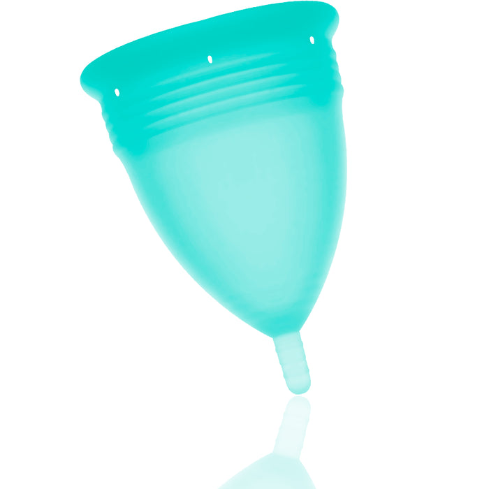 Coupe menstruelle en silicone Taille L Aigue-marine - Stercup - 1