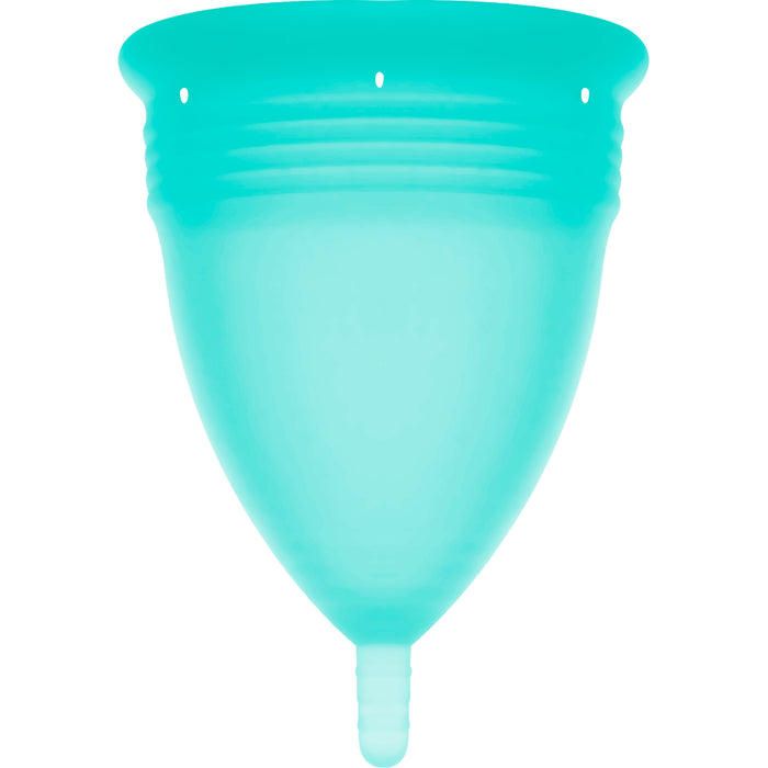 Coupe menstruelle en silicone Taille L Aigue-marine - Stercup - 4