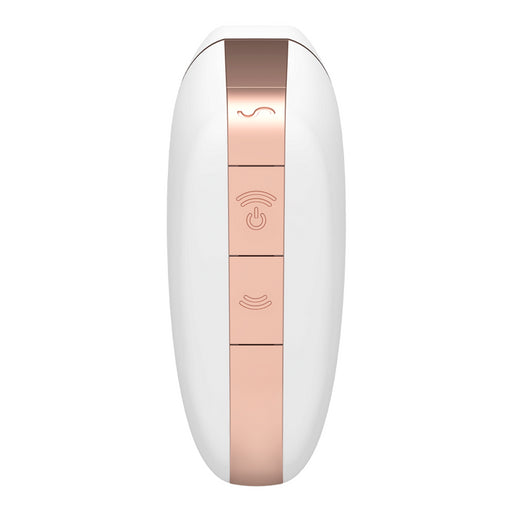 Connect Stimulateur Clitoridien Love Triangle Blanc / Or - Satisfyer - 2