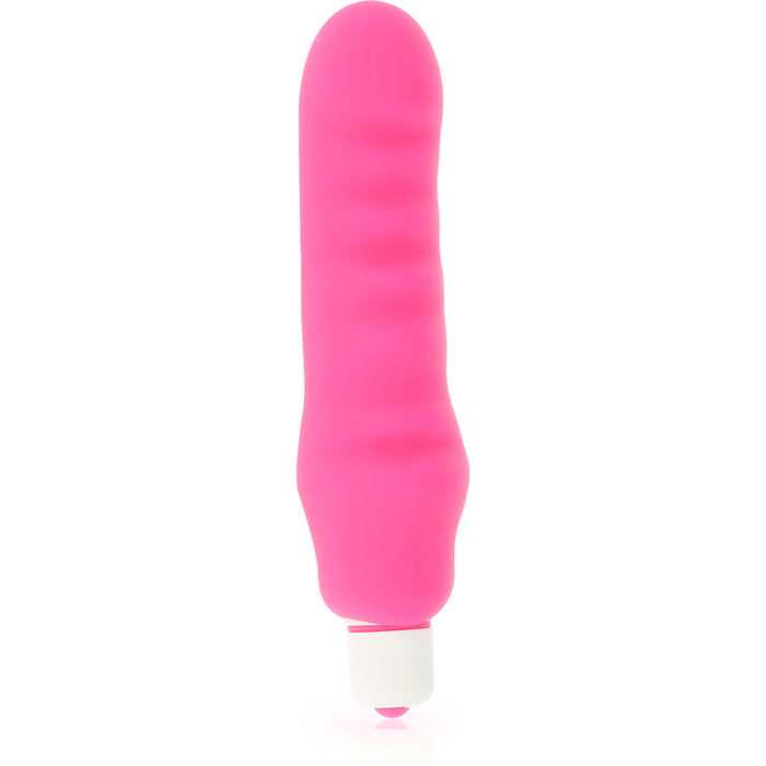 Vibromasseur en silicone rose Genius - Dolce Vita - 3
