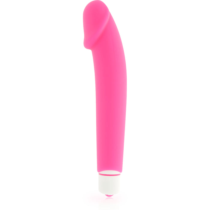 Vibromasseur réaliste en silicone rose - Dolce Vita - 2