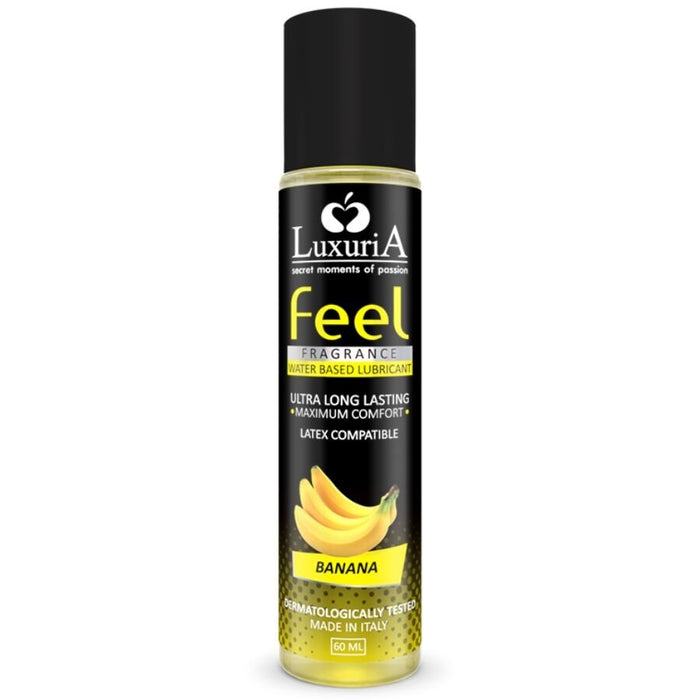 Feel Aqua Lubrifiant à Base d&#39;Eau - Banane 60ml - Luxuria - 1