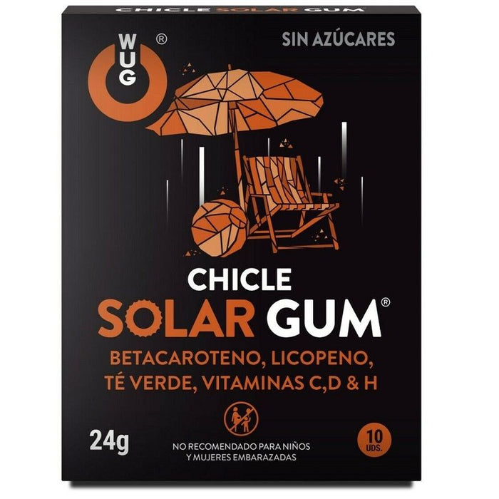 Chewing-gum solaire Bronzage 10 unités - Wug - 1