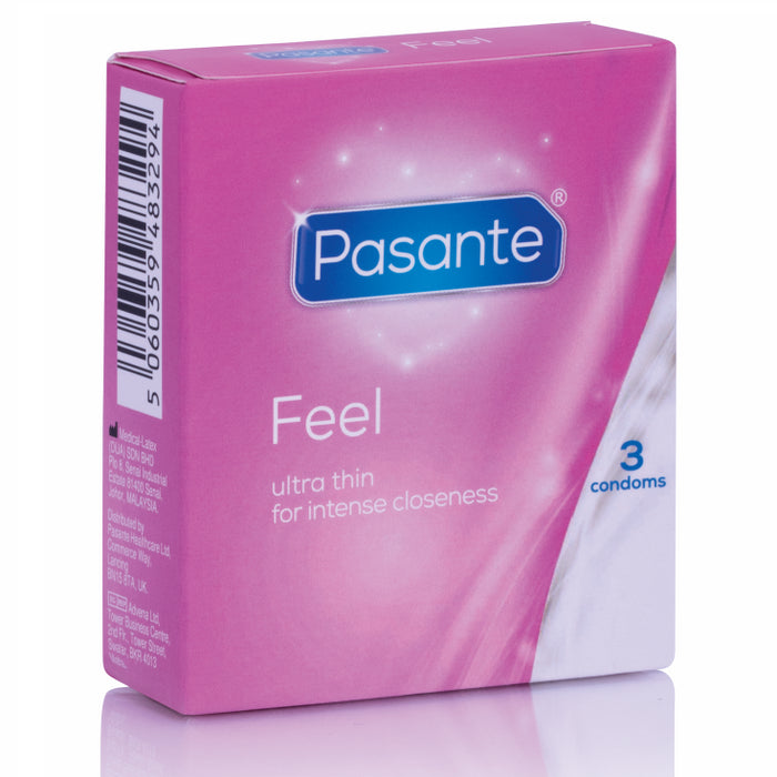 Préservatifs Sensitive Feel 3 unités - Pasante - 1