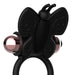 Cockring Papillon Anillo Vibrador Noir / Doré - Coquette - 4
