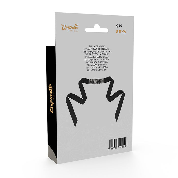 Chic Desire Masque en dentelle noire - Coquette : Completo - 3